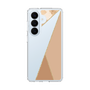 スリムプロテクションケース［ マーブルトライアングルパレット - Beige ］