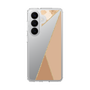 スリムプロテクションケース［ マーブルトライアングルパレット - Beige ］