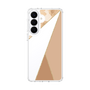 スリムプロテクションケース［ マーブルトライアングルパレット - Beige ］