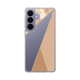 スリムプロテクションケース［ マーブルトライアングルパレット - Beige ］