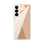 スリムプロテクションケース［ マーブルトライアングルパレット - Beige ］
