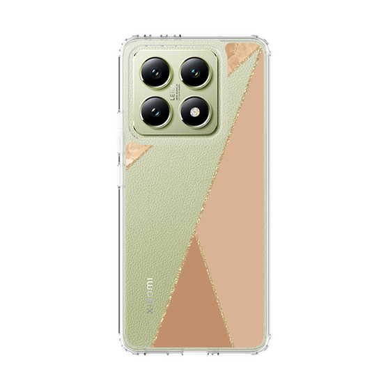 スリムプロテクションケース［ マーブルトライアングルパレット - Beige ］