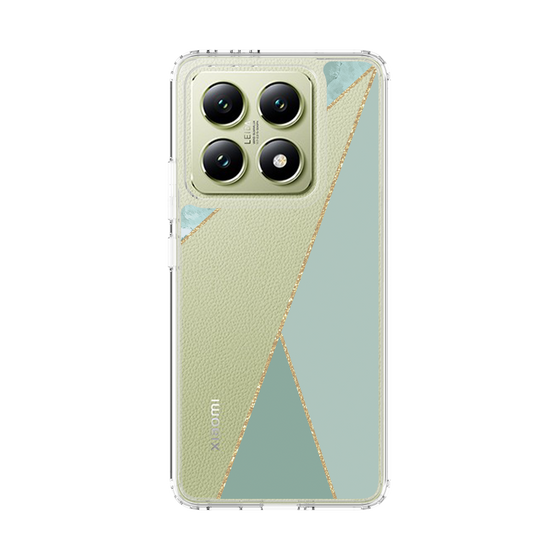 スリムプロテクションケース［ マーブルトライアングルパレット - Green ］