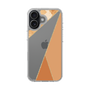 スリムプロテクションケース［ マーブルトライアングルパレット - Orange ］
