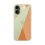 スリムプロテクションケース［ マーブルトライアングルパレット - Orange ］