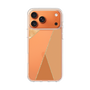 スリムプロテクションケース［ マーブルトライアングルパレット - Orange ］