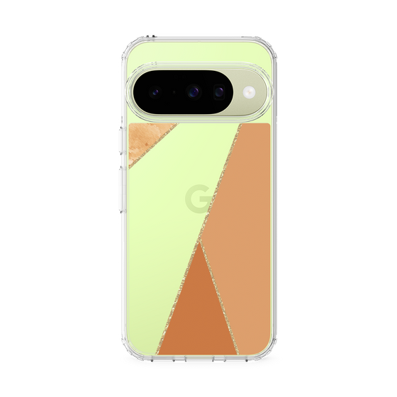スリムプロテクションケース［ マーブルトライアングルパレット - Orange ］