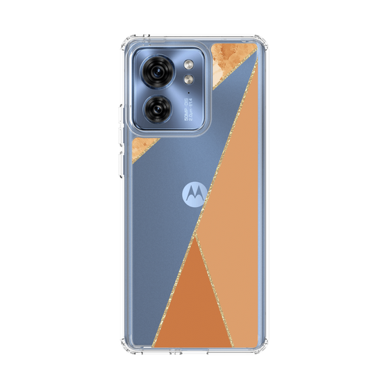 スリムプロテクションケース［ マーブルトライアングルパレット - Orange ］