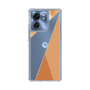 スリムプロテクションケース［ マーブルトライアングルパレット - Orange ］