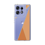 スリムプロテクションケース［ マーブルトライアングルパレット - Orange ］