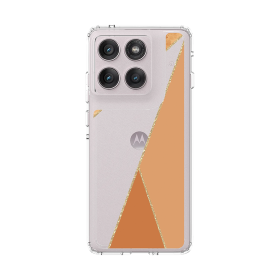 スリムプロテクションケース［ マーブルトライアングルパレット - Orange ］