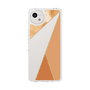 スリムプロテクションケース［ マーブルトライアングルパレット - Orange ］
