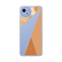 スリムプロテクションケース［ マーブルトライアングルパレット - Orange ］