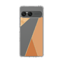 スリムプロテクションケース［ マーブルトライアングルパレット - Orange ］