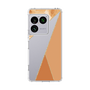 スリムプロテクションケース［ マーブルトライアングルパレット - Orange ］