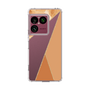 スリムプロテクションケース［ マーブルトライアングルパレット - Orange ］