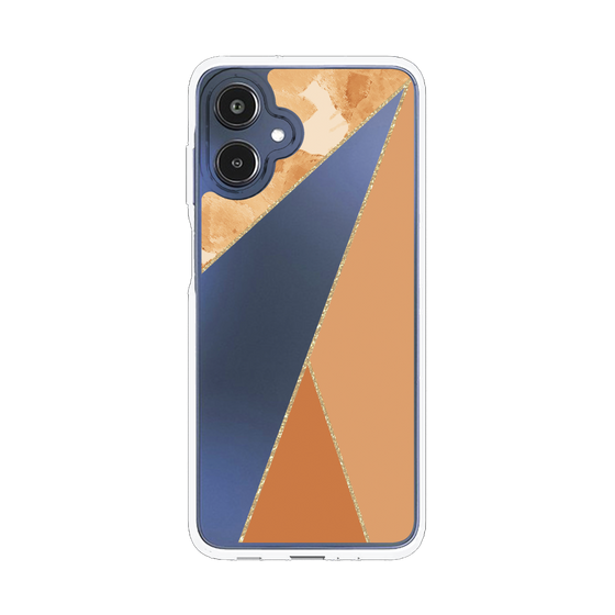 スリムプロテクションケース［ マーブルトライアングルパレット - Orange ］