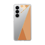 スリムプロテクションケース［ マーブルトライアングルパレット - Orange ］