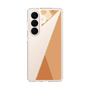 スリムプロテクションケース［ マーブルトライアングルパレット - Orange ］