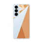 スリムプロテクションケース［ マーブルトライアングルパレット - Orange ］