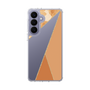 スリムプロテクションケース［ マーブルトライアングルパレット - Orange ］