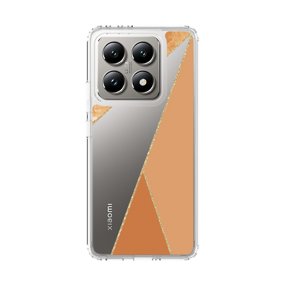 スリムプロテクションケース［ マーブルトライアングルパレット - Orange ］