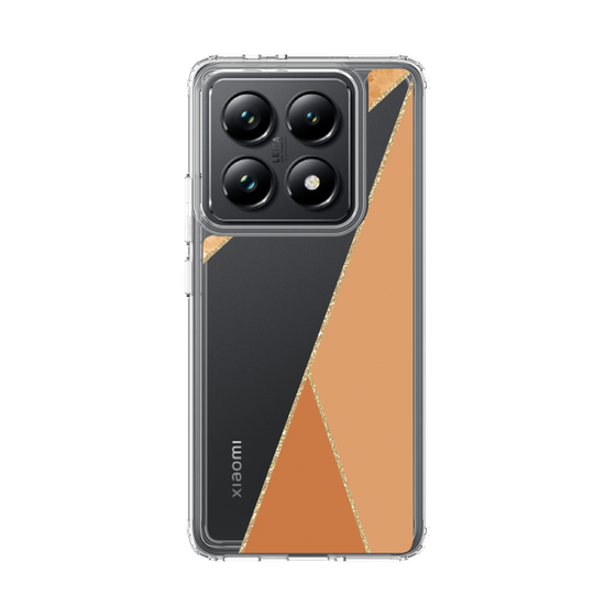 スリムプロテクションケース［ マーブルトライアングルパレット - Orange ］