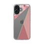 スリムプロテクションケース［ マーブルトライアングルパレット - Pink ］