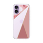 スリムプロテクションケース［ マーブルトライアングルパレット - Pink ］