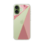 スリムプロテクションケース［ マーブルトライアングルパレット - Pink ］