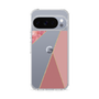 スリムプロテクションケース［ マーブルトライアングルパレット - Pink ］