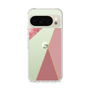 スリムプロテクションケース［ マーブルトライアングルパレット - Pink ］