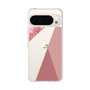 スリムプロテクションケース［ マーブルトライアングルパレット - Pink ］