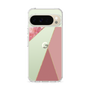スリムプロテクションケース［ マーブルトライアングルパレット - Pink ］