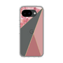 スリムプロテクションケース［ マーブルトライアングルパレット - Pink ］