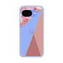 スリムプロテクションケース［ マーブルトライアングルパレット - Pink ］