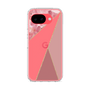 スリムプロテクションケース［ マーブルトライアングルパレット - Pink ］