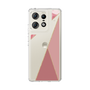スリムプロテクションケース［ マーブルトライアングルパレット - Pink ］