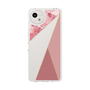 スリムプロテクションケース［ マーブルトライアングルパレット - Pink ］