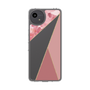 スリムプロテクションケース［ マーブルトライアングルパレット - Pink ］