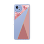 スリムプロテクションケース［ マーブルトライアングルパレット - Pink ］