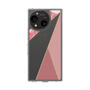 スリムプロテクションケース［ マーブルトライアングルパレット - Pink ］