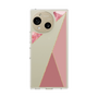 スリムプロテクションケース［ マーブルトライアングルパレット - Pink ］