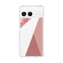 スリムプロテクションケース［ マーブルトライアングルパレット - Pink ］