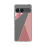 スリムプロテクションケース［ マーブルトライアングルパレット - Pink ］