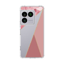 スリムプロテクションケース［ マーブルトライアングルパレット - Pink ］