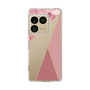 スリムプロテクションケース［ マーブルトライアングルパレット - Pink ］
