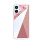 スリムプロテクションケース［ マーブルトライアングルパレット - Pink ］