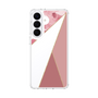スリムプロテクションケース［ マーブルトライアングルパレット - Pink ］