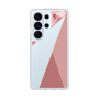 スリムプロテクションケース［ マーブルトライアングルパレット - Pink ］